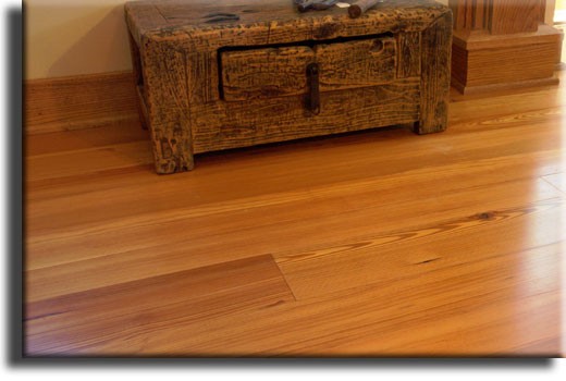 Elegant Heart Pine Flooring