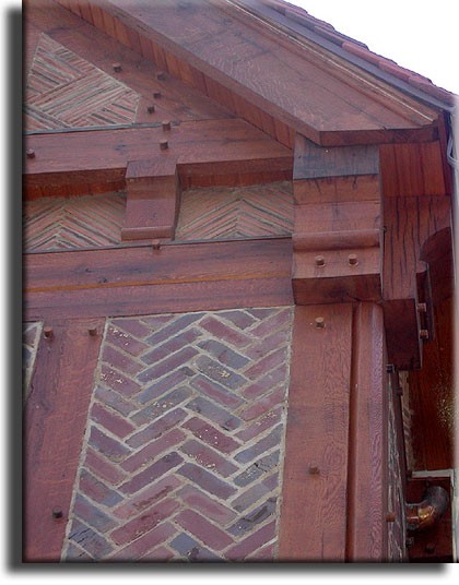reclaimed oak beams