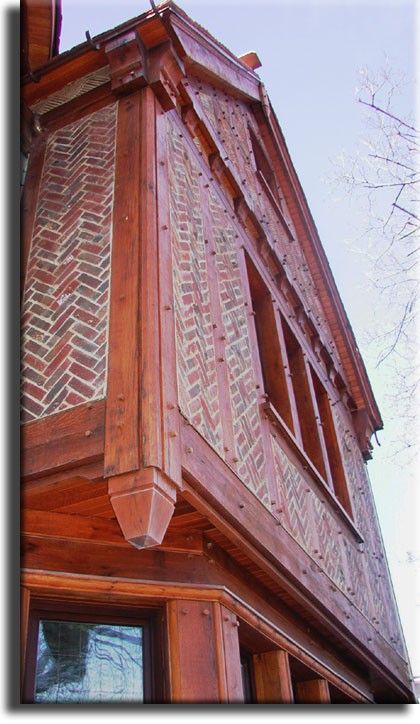 antique oak beams