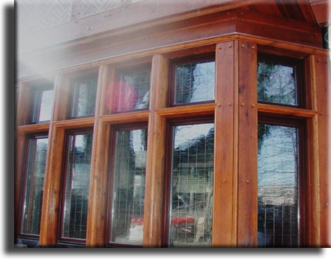 reclaimed oak beams