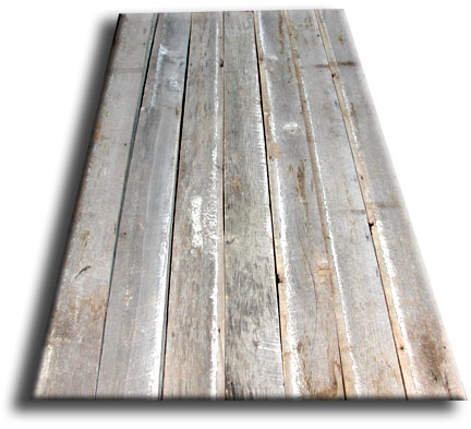 Reclaimed barn siding