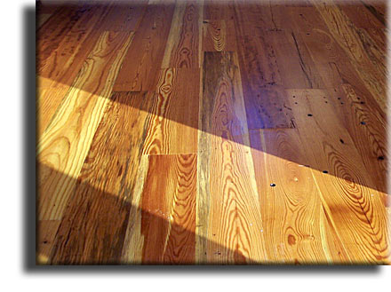 Heart Pine cabin grade