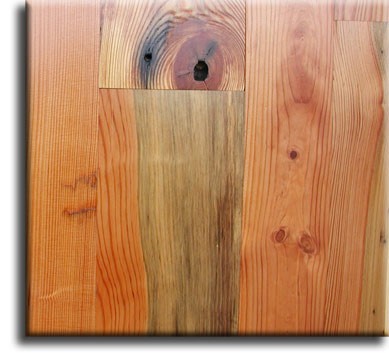 Heart pine flooring