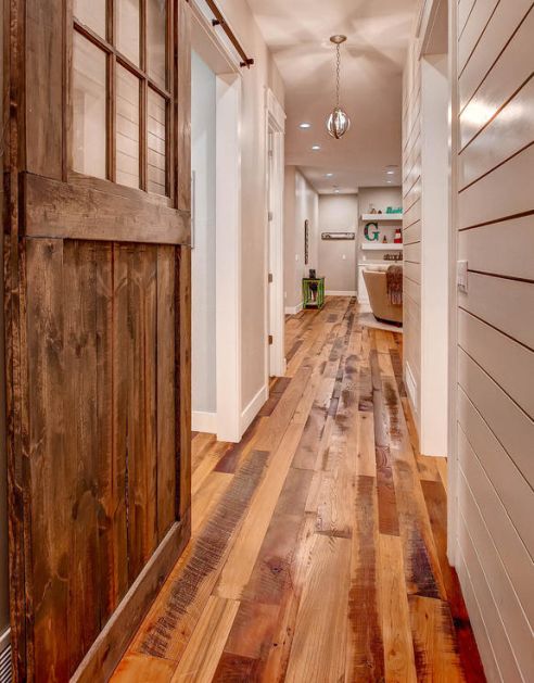 Reclaimed mixed hardwood flooring