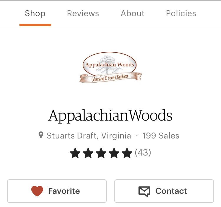Our Etsy shop