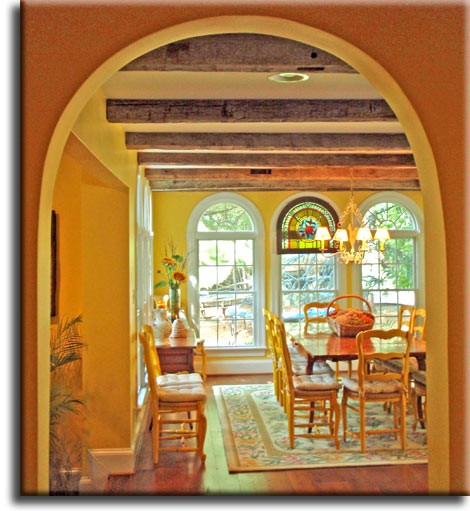 Ceiling beams
