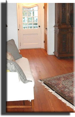 Premium heart pine flooring