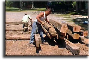 reclaimed beams