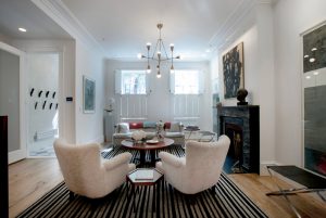 Reclaimed chestnut flooring
