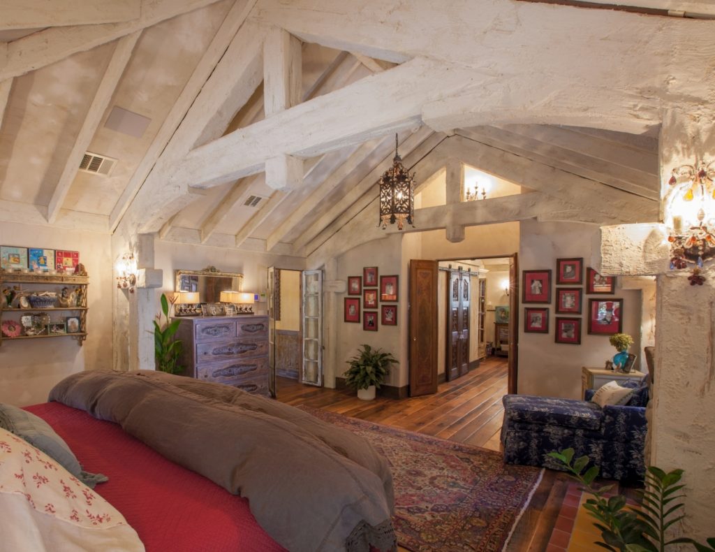 wide plank oak flooring luxury home