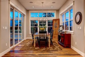 Reclaimed wood flooring