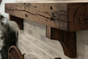 Reclaimed mantels