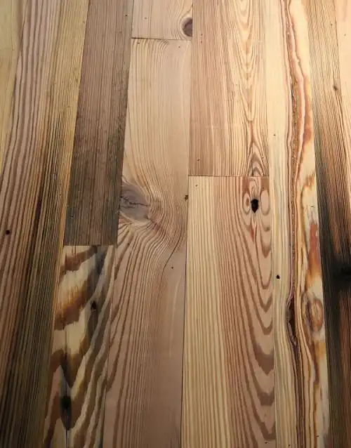 Heart Pine Wall Planks