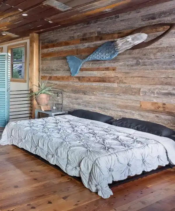 gray reclaimed wall cladding