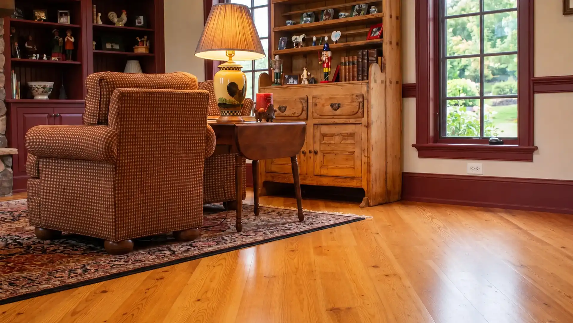 Antique Heart Pine flooring offers a timeless beauty, sourced from reclaimed old-growth lumber. It provides a unique character and durability, available in various grades to suit different aesthetic preferences and project needs.