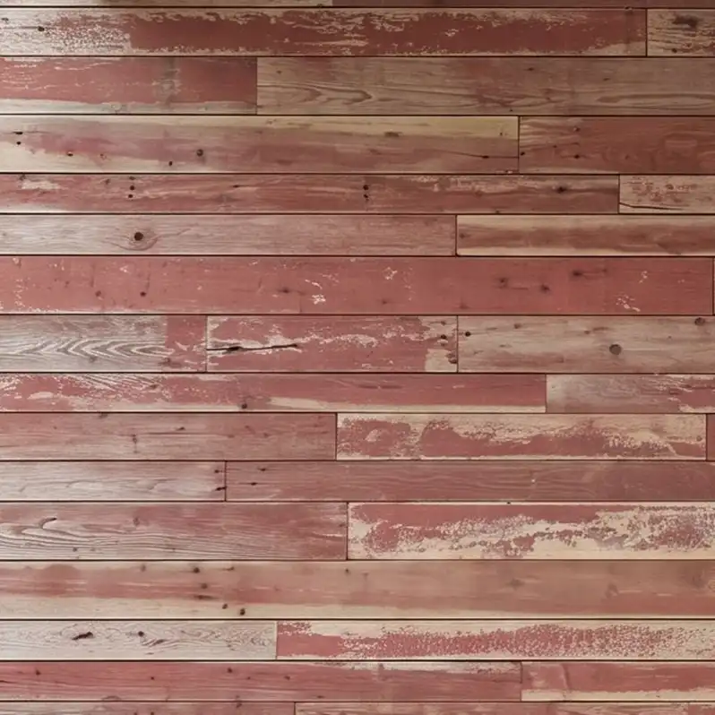 Reclaimed Faded Red Barn Siding Sample Box